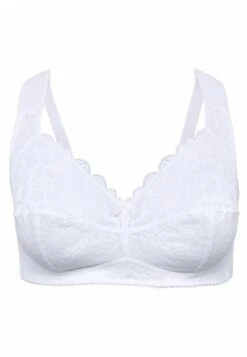 Sheego Sujetador Sin Aros - White -Sheego Ventas 00966fc76a6f4d95955f52212c32d97b