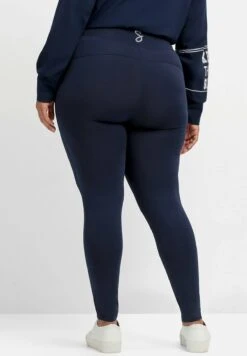 Sheego Leggings - Marine -Sheego Ventas 023ed82db01f40bbb3921ae5fd3fa499