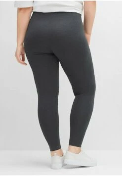 Sheego Leggings - Anthrazit Meliert -Sheego Ventas 05e71cc4cdda486b9ceb1919fa6e8edc
