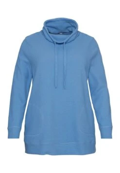 Sheego Sudadera - Jeansblau -Sheego Ventas 07f31cd0e9a5425b8dcfce86309de14a