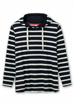 Sheego Jersey Con Capucha - Nachtblau Gestreift 9 Sheego Jersey Con Capucha - Nachtblau Gestreift -Sheego Ventas 084a1092badf45bd8632b2dc8a1f985b