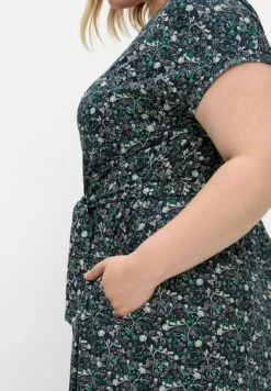 Sheego Vestido Informal - Nachtblau Gemustert -Sheego Ventas 096d1e3be96c456fbca539a82272e0f0