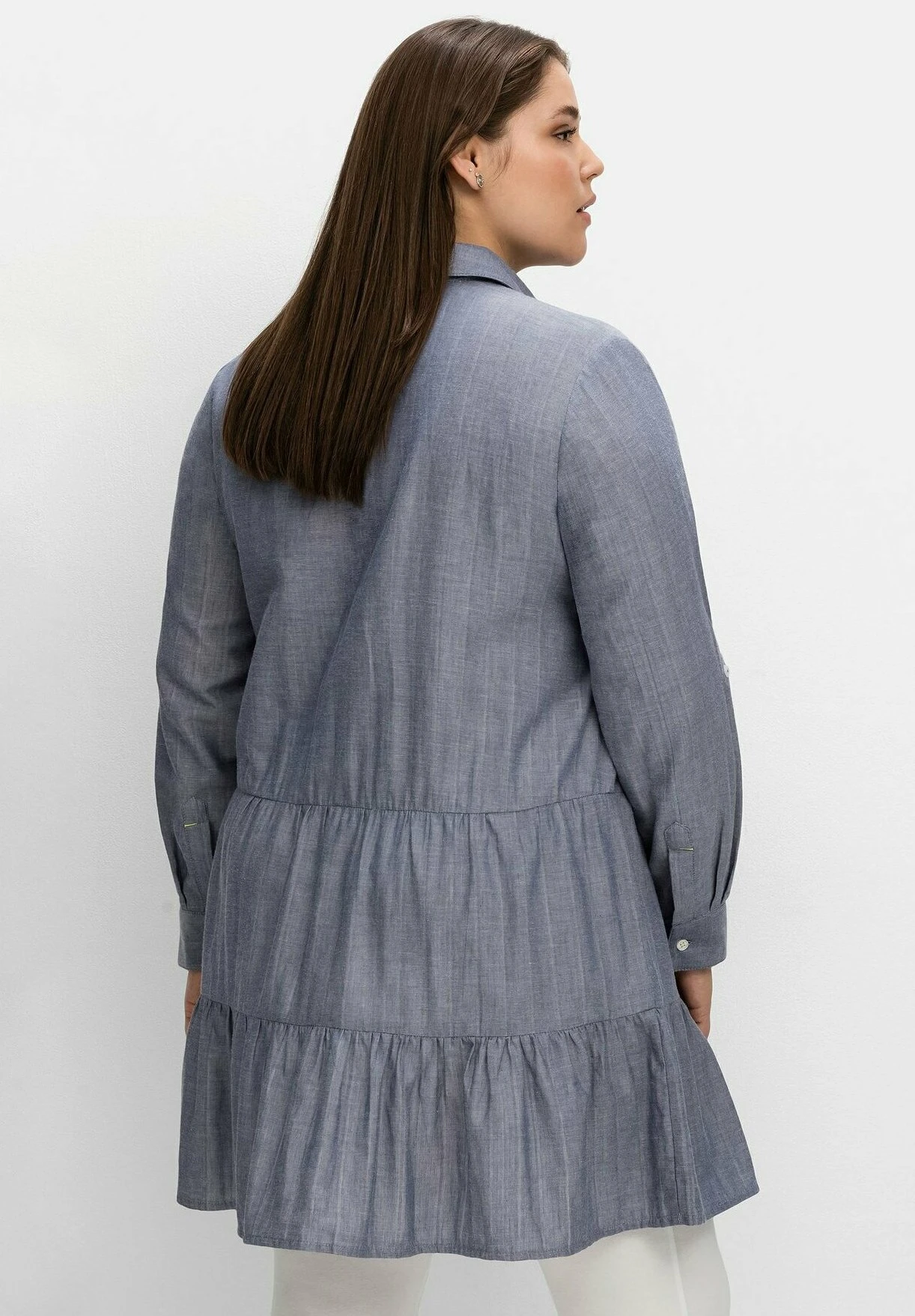 Sheego Long - Camisa - Indigo 3 Sheego Long - Camisa - Indigo - Imagen 3