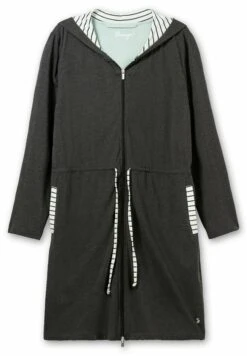 Sheego Morgenmantel - Albornoz - Anthrazit Meliert -Sheego Ventas 10415552ab1945b99d1c33b370dd9760