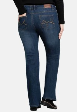 Sheego Vaqueros A Campana - Dark Blue Denim -Sheego Ventas 133db4182b64417abec7281d42108b81