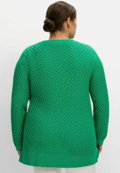 Sheego Jersey De Punto - Blattgrün -Sheego Ventas 14469c708d0744e68faf7b4516ccbf4d