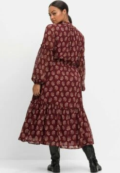 Sheego Vestido Informal - Rostrot Bedruckt -Sheego Ventas 15dc8d536eb1440aa88e6ab912aaba93