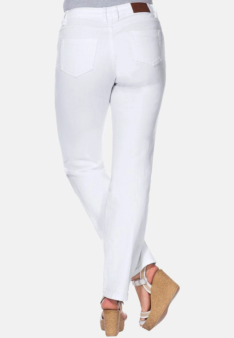 Sheego Lana - Vaqueros Bootcut - White Denim 3 Sheego Lana - Vaqueros Bootcut - White Denim - Imagen 3