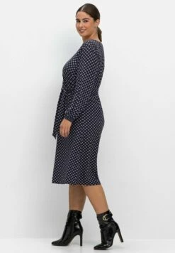 Sheego Vestido Ligero - Schwarz/Lila 8 Sheego Vestido Ligero - Schwarz/Lila -Sheego Ventas 1cce5f89983f4dbc808dba05c2d4ebf3