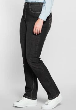 Sheego Vaqueros Rectos - Black Denim -Sheego Ventas 1e845d9af98841fc8abaa8608822c2f7