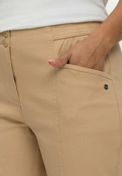 Sheego Twill - Pantalones - Beigefarben -Sheego Ventas 2218b7ff5c5b40658262ed04f603a813