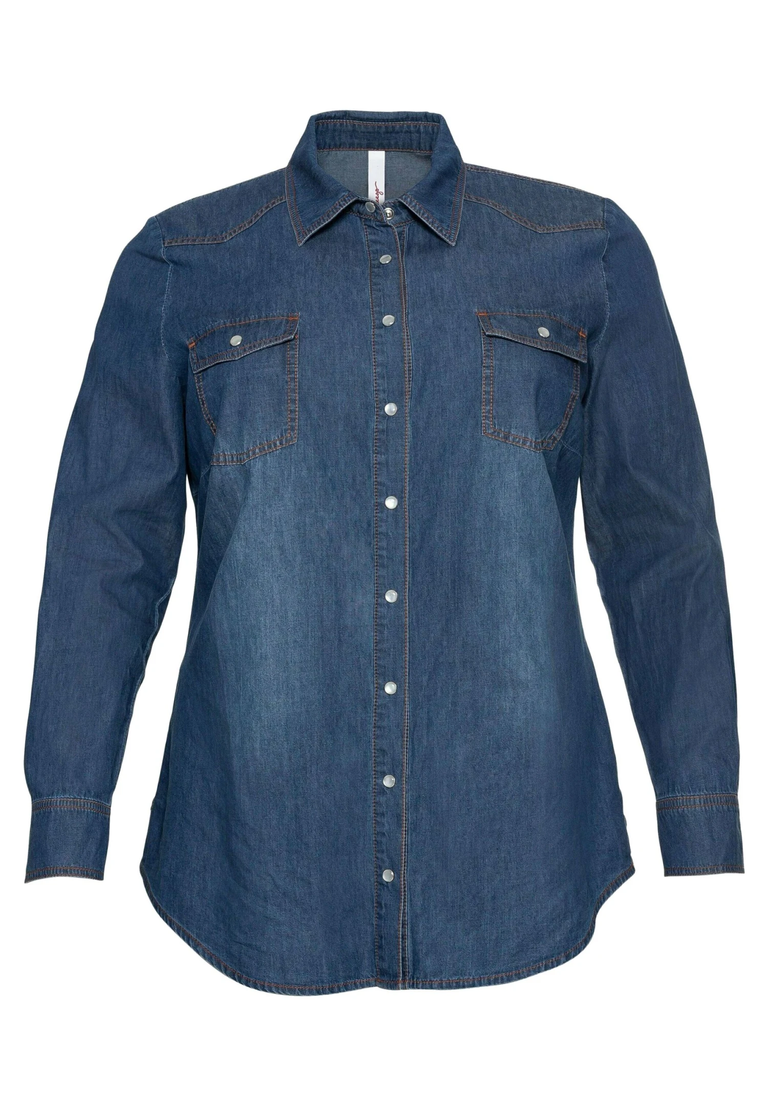 Sheego Camisa - Blue Denim 5 Sheego Camisa - Blue Denim - Imagen 5
