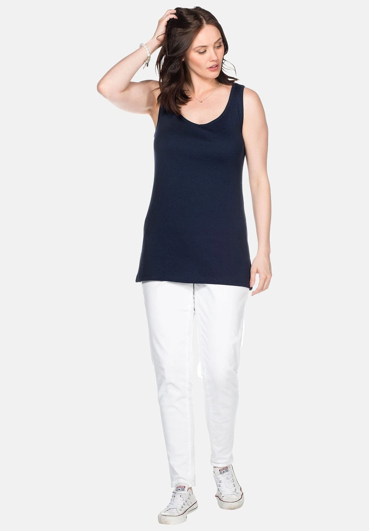 Sheego Top - Marine 2 Sheego Top - Marine - Imagen 2