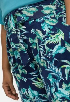 Sheego Pantalones - Marine Bedruckt -Sheego Ventas 281fc471bf3546789c37b80c419f1f78