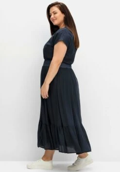 Sheego Maxi - Vestido Informal - Nachtblau -Sheego Ventas 286e518e5a9b42189055f39d03eac404