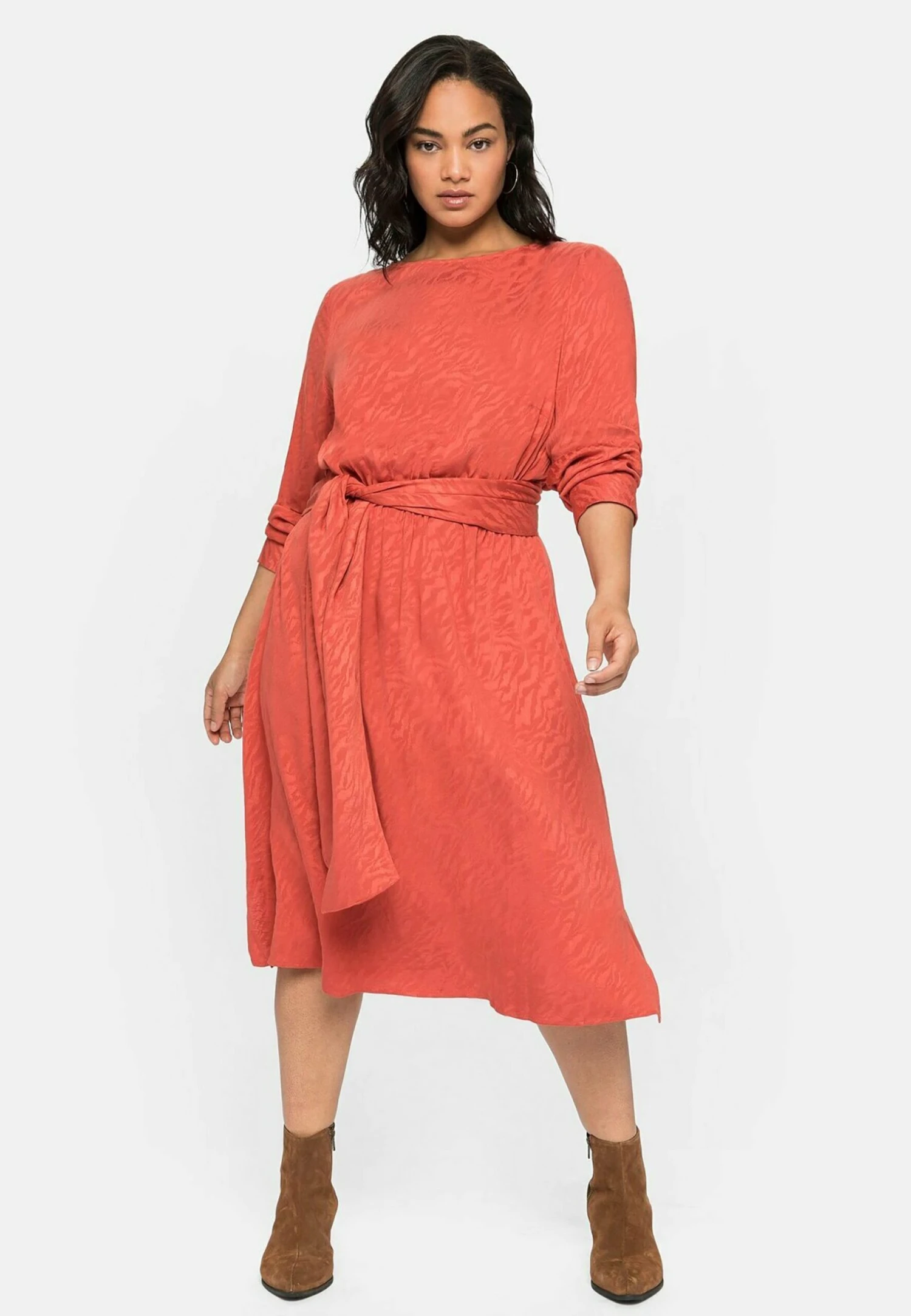 Sheego Vestido Informal - Rostrot 1 Sheego Vestido Informal - Rostrot