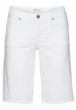 Sheego Shorts Vaqueros - Weiß -Sheego Ventas 2acc8f08ad4542ba9671c2e36903e419