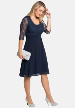 Sheego Kleid - Vestido De Cóctel - Marine