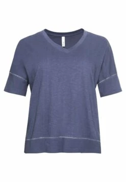 Sheego Camiseta Básica - Indigo 9 Sheego Camiseta Básica - Indigo -Sheego Ventas 30819db2a535446c9d1b4dffff5cebcc