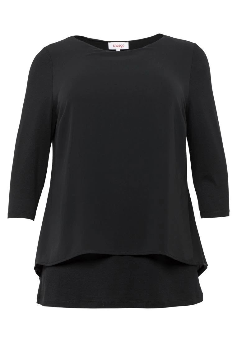 Sheego Blusa - Black 5 Sheego Blusa - Black - Imagen 5