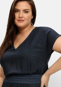 Sheego Maxi - Vestido Informal - Nachtblau -Sheego Ventas 323c78bb24b64cb3adc42d4a70735fa4