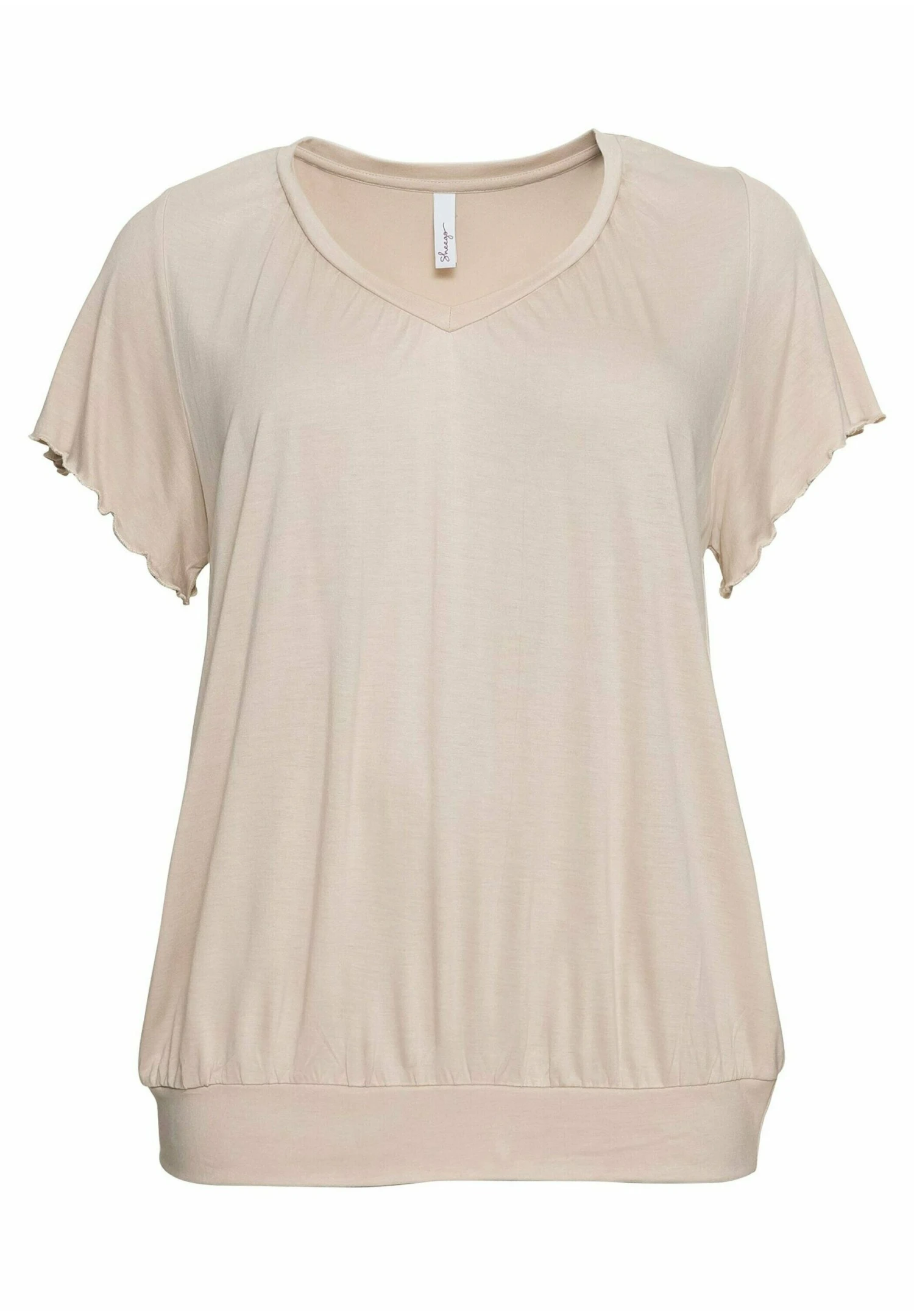 Sheego Camiseta Estampada - Beigefarben 5 Sheego Camiseta Estampada - Beigefarben - Imagen 5