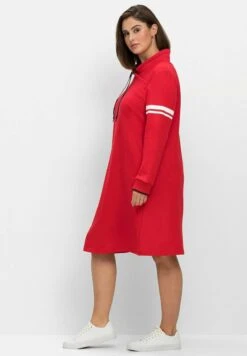 Sheego Vestido Informal - Mohnrot -Sheego Ventas 33ff97d3b1e047af8dd22b5dd18cd42d