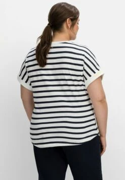 Sheego Ringel - Camiseta Estampada - Weiß/Nachtblau 7 Sheego Ringel - Camiseta Estampada - Weiß/Nachtblau -Sheego Ventas 38fa56c4ffd24303b8ae9d9cdef01fea