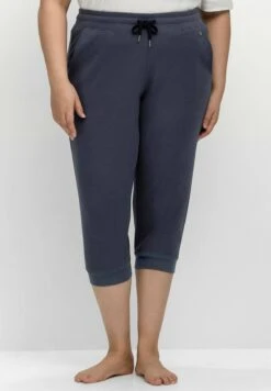Sheego Pantalones Deportivos - Indigo