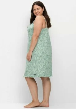 Sheego Camisón - Mint Bedruckt -Sheego Ventas 3c5dfc50b562410ab34210b7c603c524