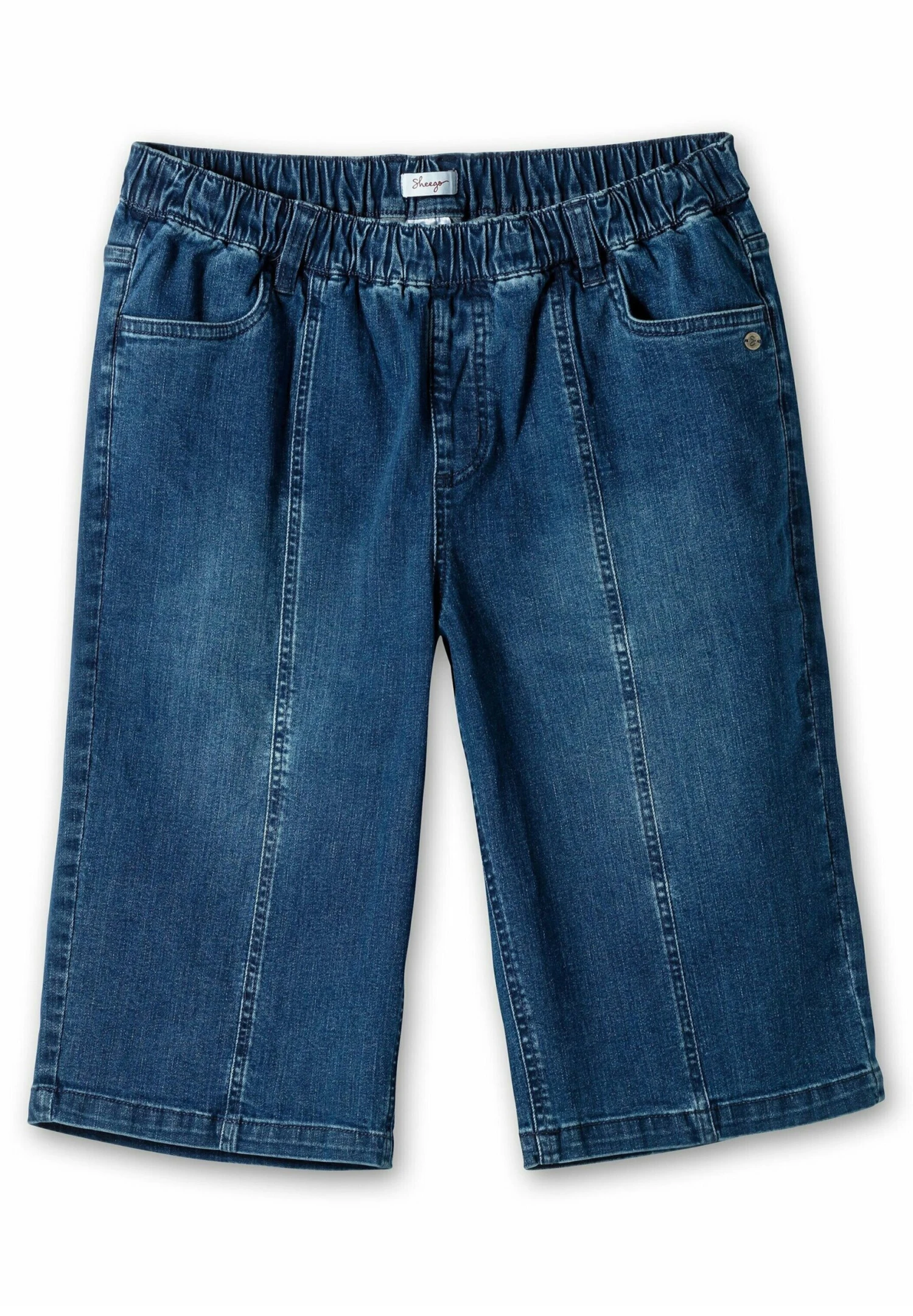 Sheego Bermudas - Shorts Vaqueros - Blue Denim 5 Sheego Bermudas - Shorts Vaqueros - Blue Denim - Imagen 5