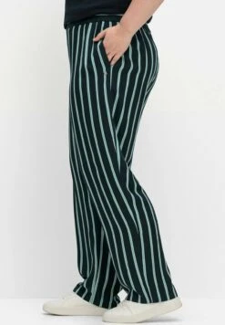 Sheego Gestreifte - Pantalones - Nachtblau Gestreift -Sheego Ventas 3e4d656124214d3d8524d212b7a41ab5