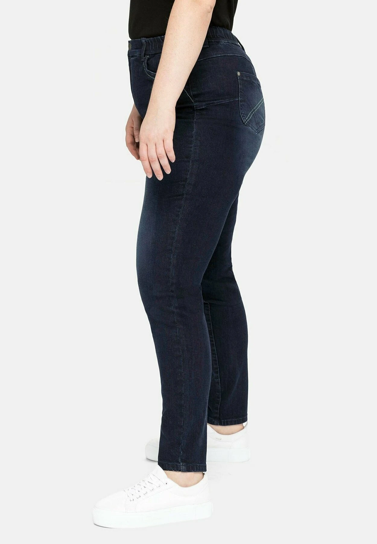 Sheego Vaqueros Pitillo - Blue Black Denim 3 Sheego Vaqueros Pitillo - Blue Black Denim - Imagen 3