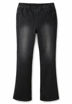 Sheego Vaqueros A Campana - Black Denim -Sheego Ventas 4764582a6f1a41e1a09ebebb55dc3fbf