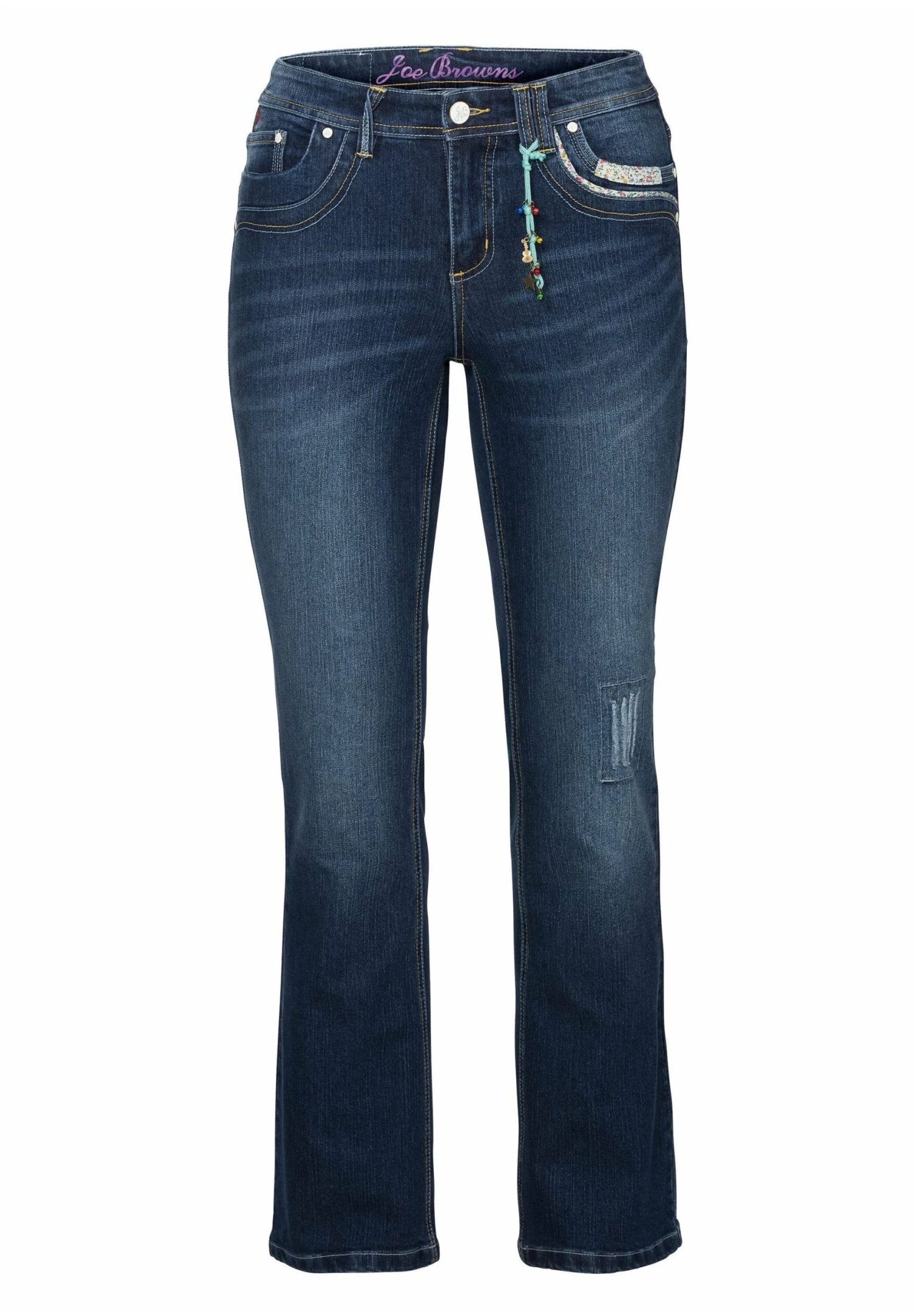Sheego Vaqueros Bootcut - Dark Blue Denim 4 Sheego Vaqueros Bootcut - Dark Blue Denim - Imagen 4