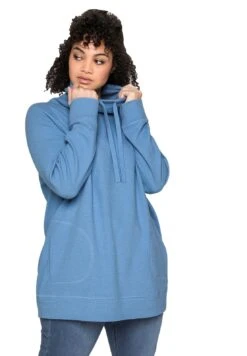 Sheego Sudadera - Jeansblau