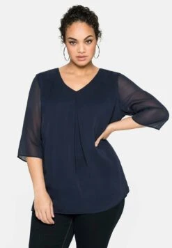 Sheego Blusa - Marine