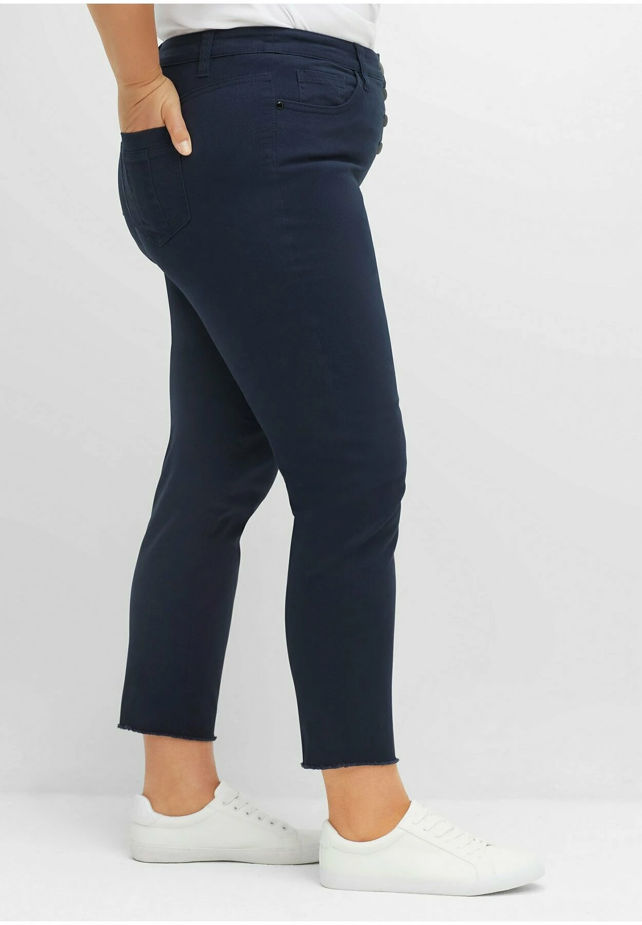 Sheego Pantalones - Nachtblau 4 Sheego Pantalones - Nachtblau - Imagen 4