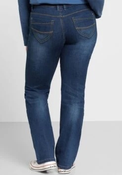Sheego Lana - Vaqueros Rectos - Blue Denim -Sheego Ventas 5073f0b0c1184f8c9f61bc00f01306dd