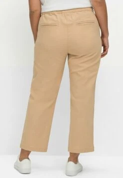 Sheego Twill - Pantalones - Beigefarben -Sheego Ventas 509674d409674ffeb528de224a6c689c