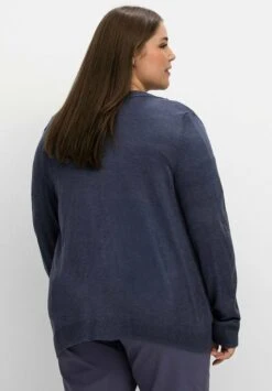 Sheego Chaqueta De Punto - Indigo Meliert -Sheego Ventas 520c631c100c4295be9bb733fda614bd