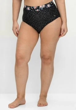 Sheego Braguita De Bikini - Schwarz Gepunktet