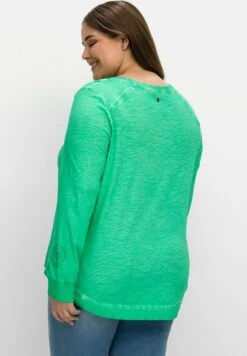 Sheego Camiseta De Manga Larga - Blattgrün 7 Sheego Camiseta De Manga Larga - Blattgrün -Sheego Ventas 557d0ea5ae354611abb9379d4c65c575