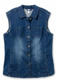 Sheego Chaleco - Blue Denim 9 Sheego Chaleco - Blue Denim -Sheego Ventas 5890a34c03a548748b1576f10369d1da