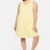 Sheego Vestido Ligero - Hellgelb