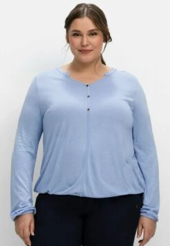 Sheego Túnica - Mittelblau