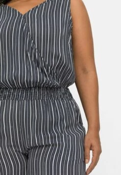 Sheego Strand - Mono - Marine Gestreift -Sheego Ventas 5bb39446694c4d6da8164f299be895b8