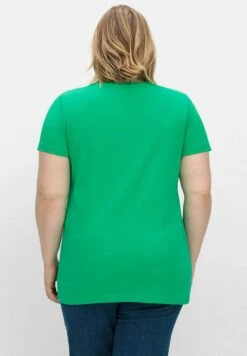 Sheego Camiseta Básica - Blattgrün 7 Sheego Camiseta Básica - Blattgrün -Sheego Ventas 5c9c3befd6154c70b5e8f78c3d786b94