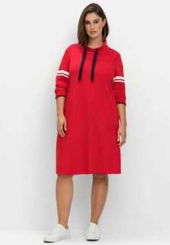 Sheego Vestido Informal - Mohnrot