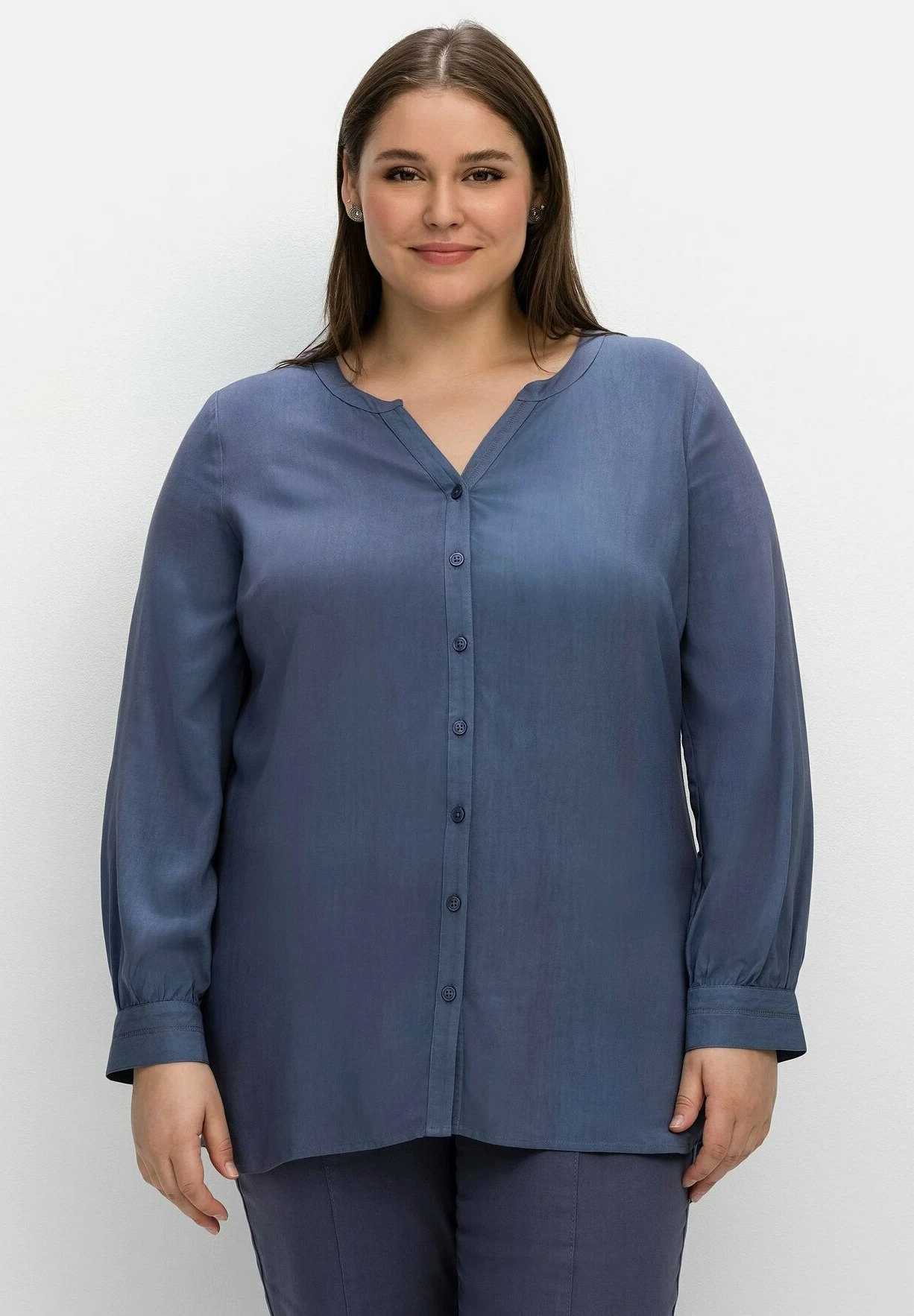Sheego Camisa - Indigo 1 Sheego Camisa - Indigo